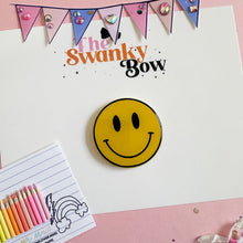 Don't Worry, Be Happy Smiley Hair Clip