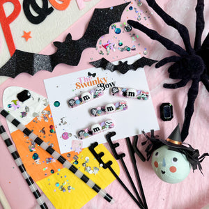 Chunky Halloween Hair Clips