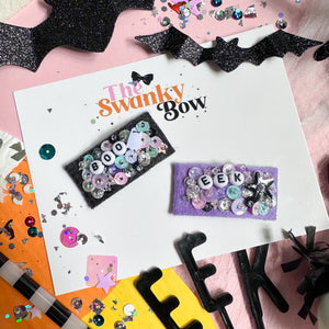 Sequin Snap Clips